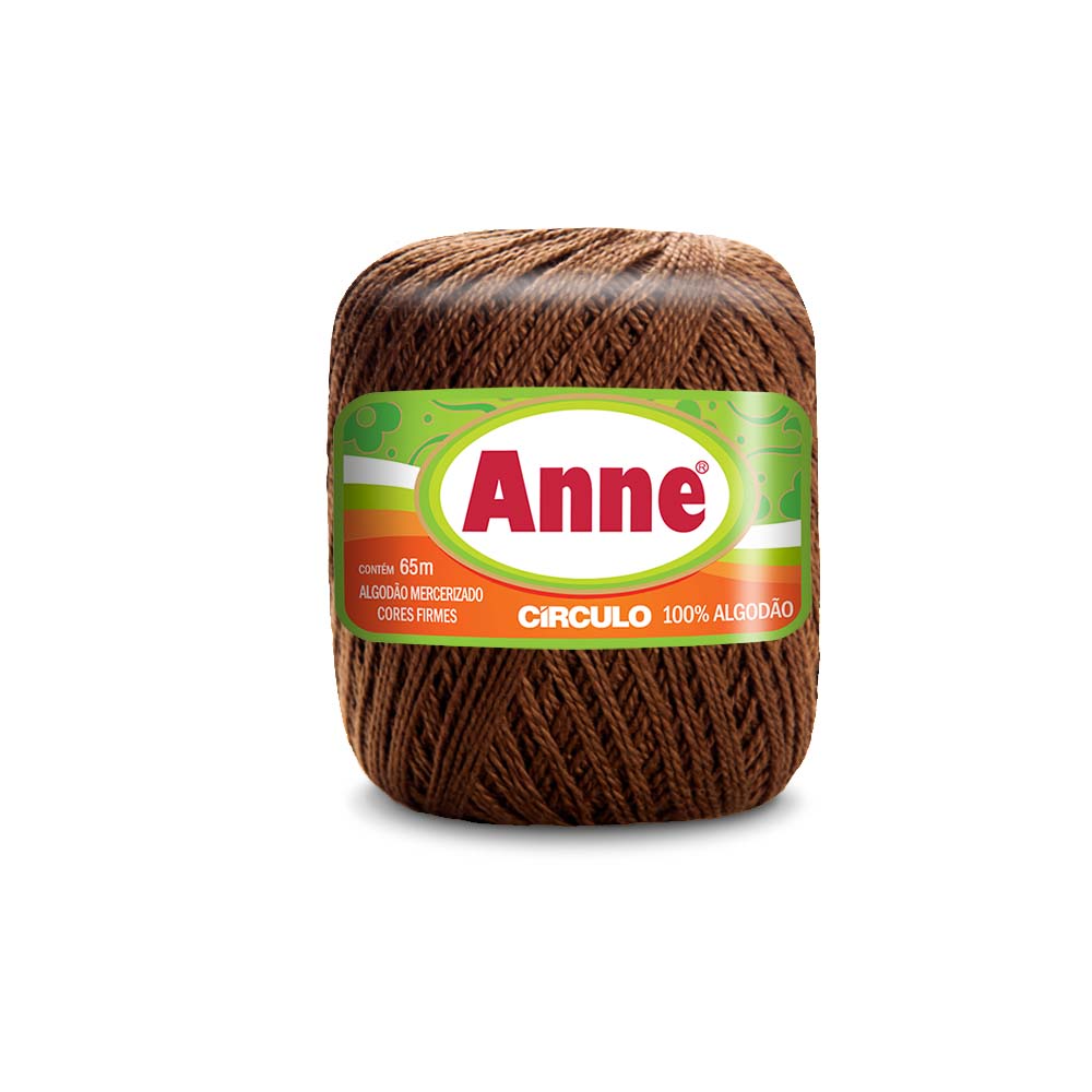 LINHA ANNE PARA CROCHÊ 100%ALGODÃO 238619 65MT MESCLA AZUL ESCURO 9172