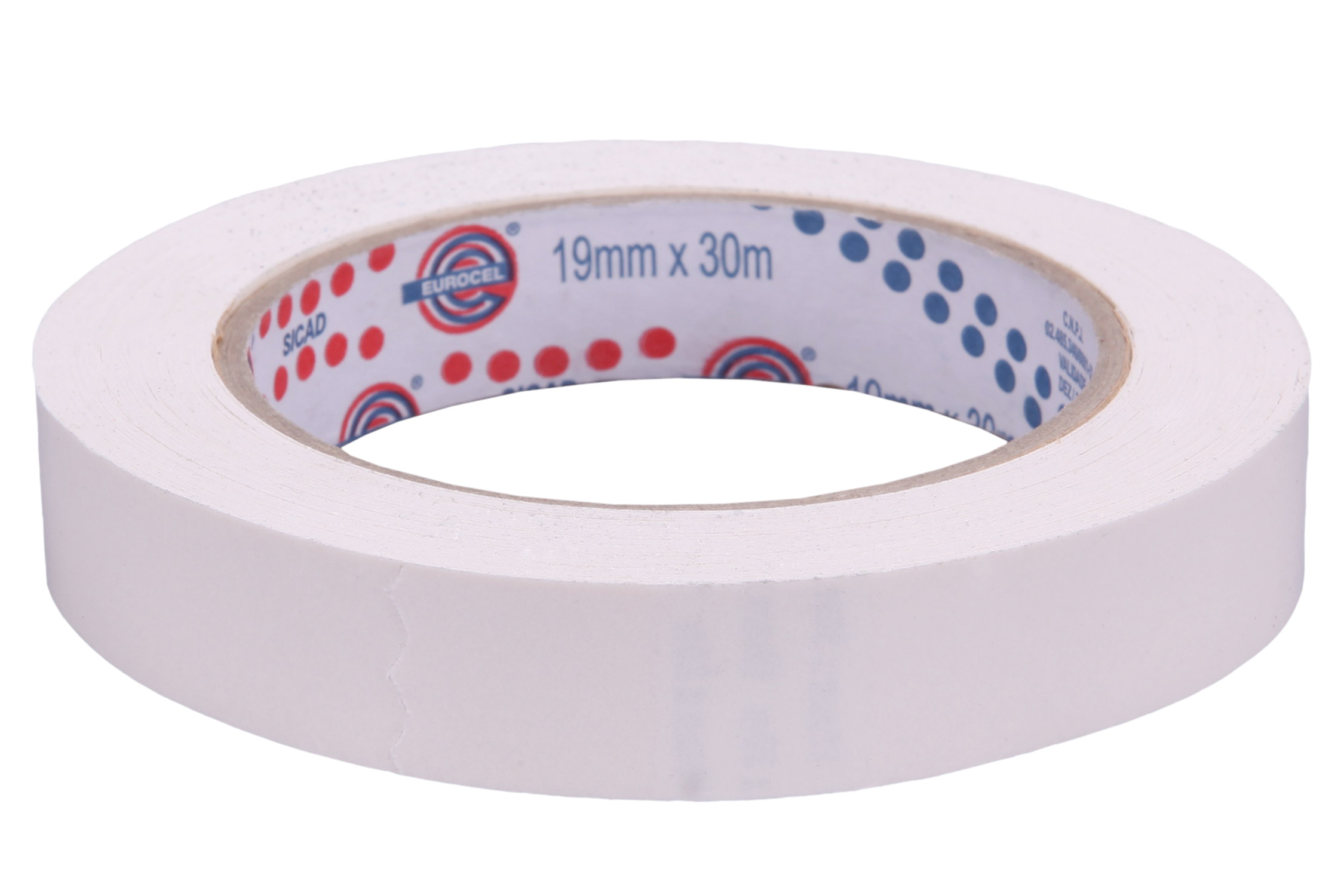 FITA ADESIVA DUPLA FACE - BRANCA -30MX18MM - 1UN | FITA DUPLA FACE ...