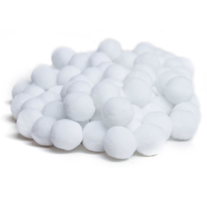 POMPOM 20MM 10UN (REF.101) | POMPOM PROCHOWNIK | Lojas Linna