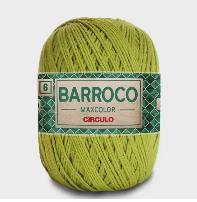 BARBANTE BARROCO MAXCOLOR 100%ALGODÃO 200G 226M CASTANHO 7625