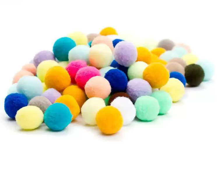 POMPOM 20MM 10UN (REF.132) | POMPOM PROCHOWNIK | Lojas Linna