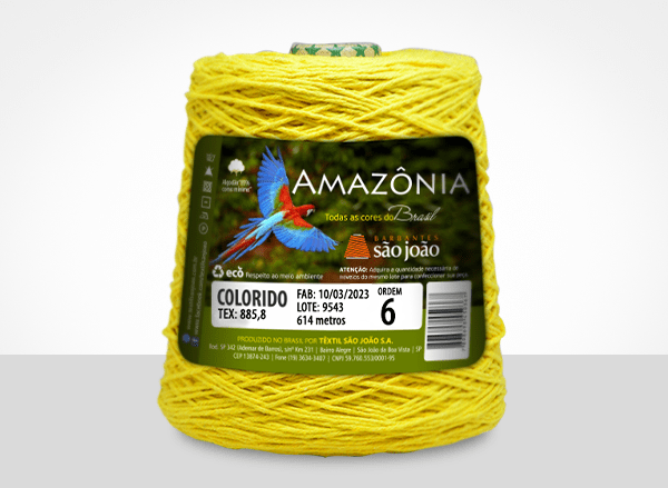BARBANTE AMAZÔNIA 4/6 AZUL TURQUESA | BARBANTE SAO JOAO | Lojas Linna