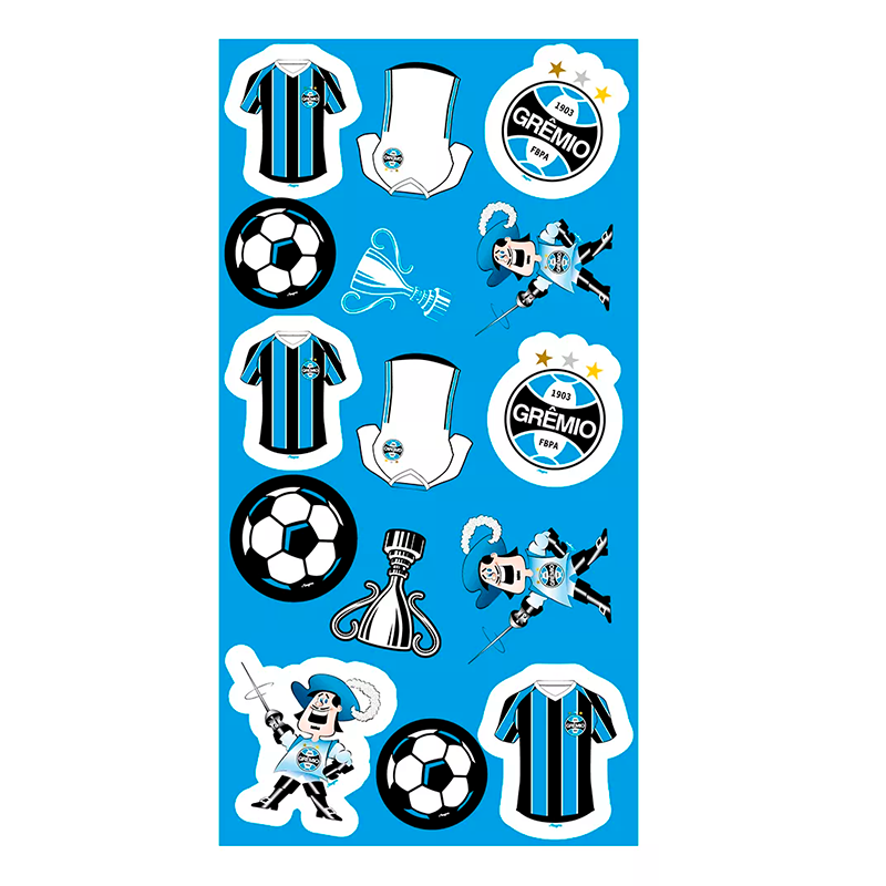 LEMBRANCINHA ADESIVO DO GRÊMIO -15UN