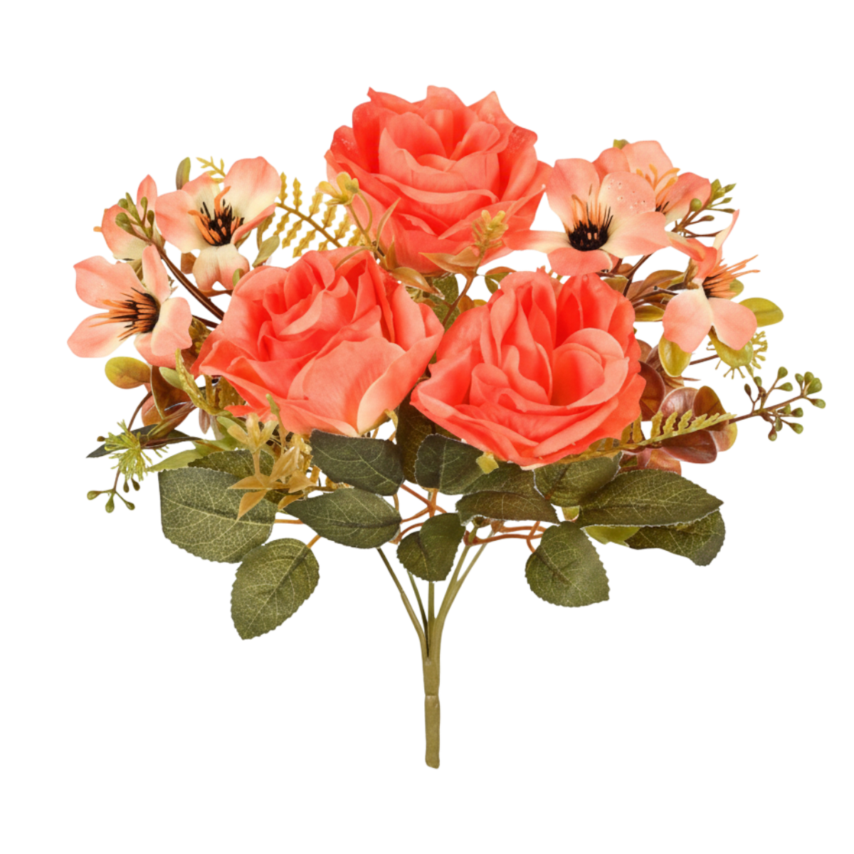 BOUQUET FLOR ROSA SILVESTRE - 30X17CM - ROSA BEAUTY - 1UN | ROSA GRILLO ...