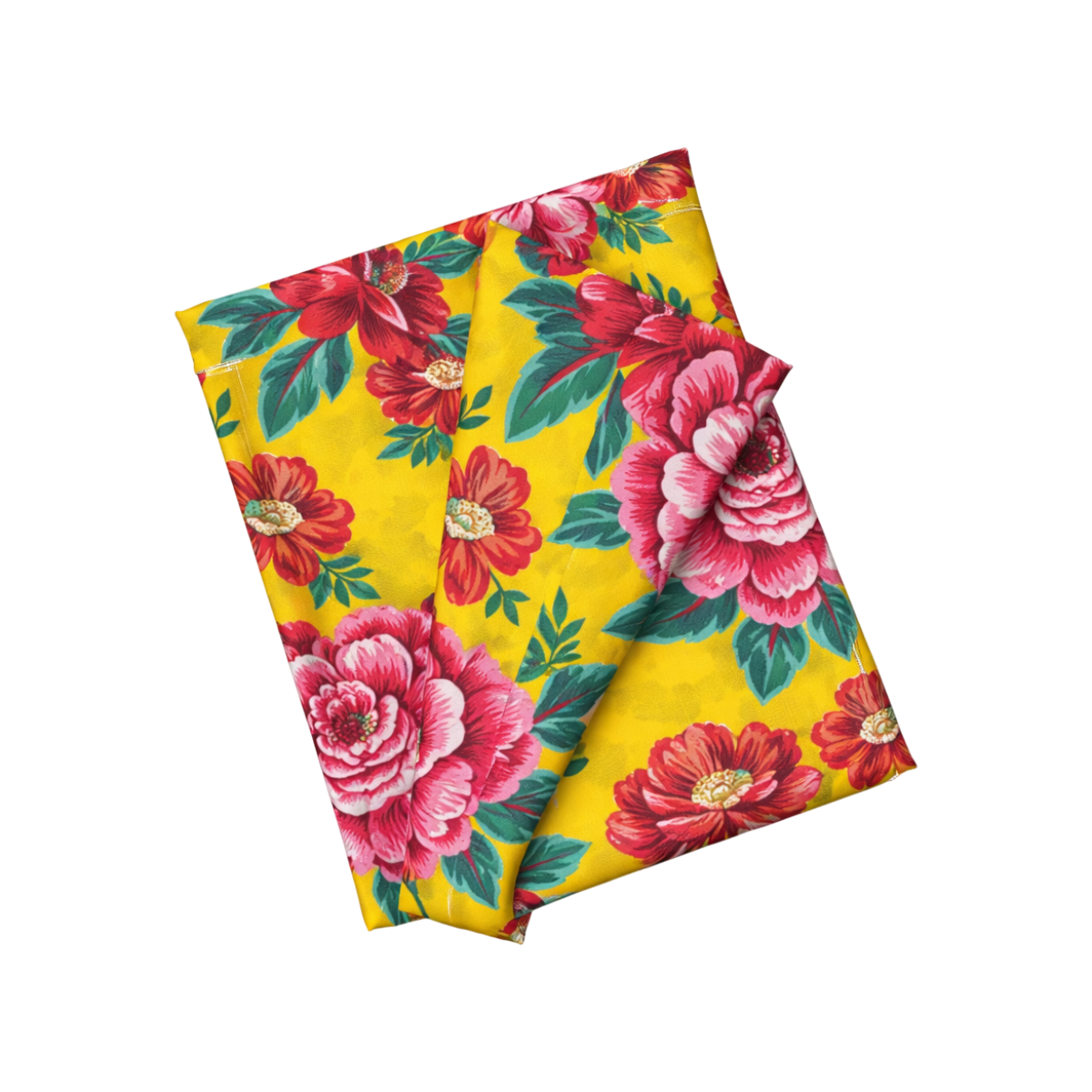 【chita】 TECIDO CHITA CHITÃO FLORAL 1M, 1,40M L VERDE/ROSA/AMARELO | CHITÃO