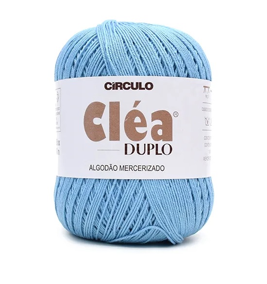 LINHA PARA CROCHÊ CLÉA 100%ALGODÃO 70769/125 125MT MESCLA ROXO