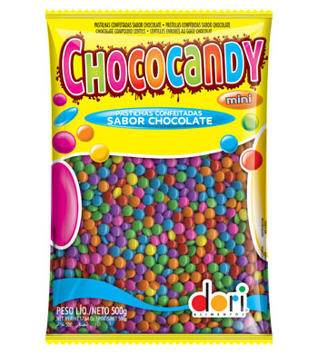 その他 Candy CHOCOCANDY SABOR CHOCOLATE COLORIDO 500G COLORIDO