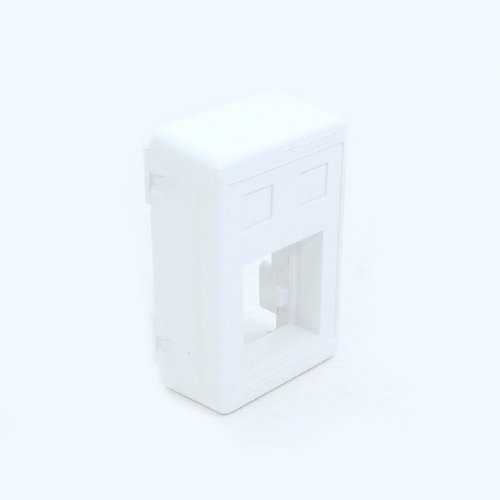 Porta Equipamento 2 Blocos + 2 RJ45 Keystone s/Colar Branco DT-63440.00 ...