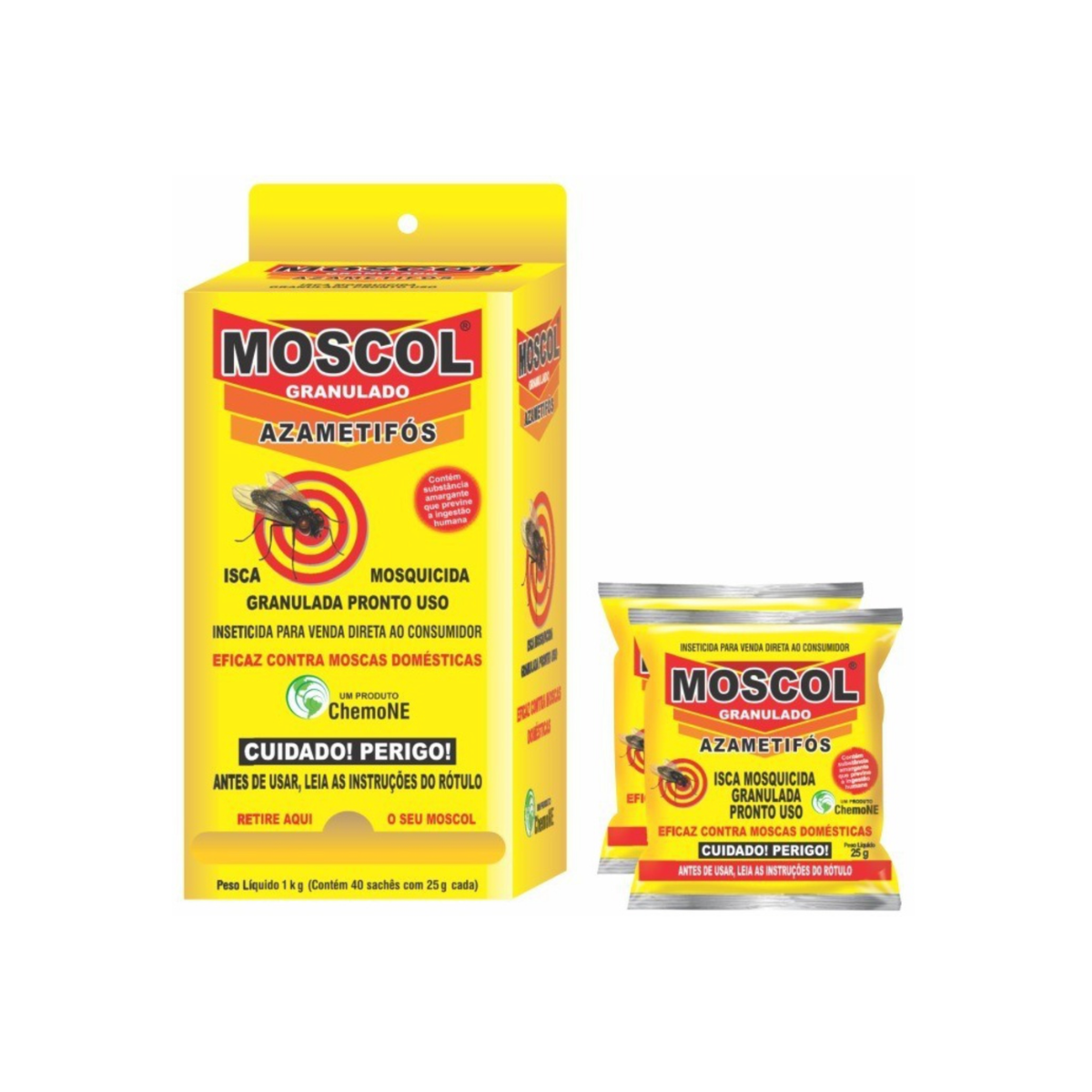 MOSCOL GRANULADO SACHÊ 25GR | JR AGRO PRAGAS E JARDIM