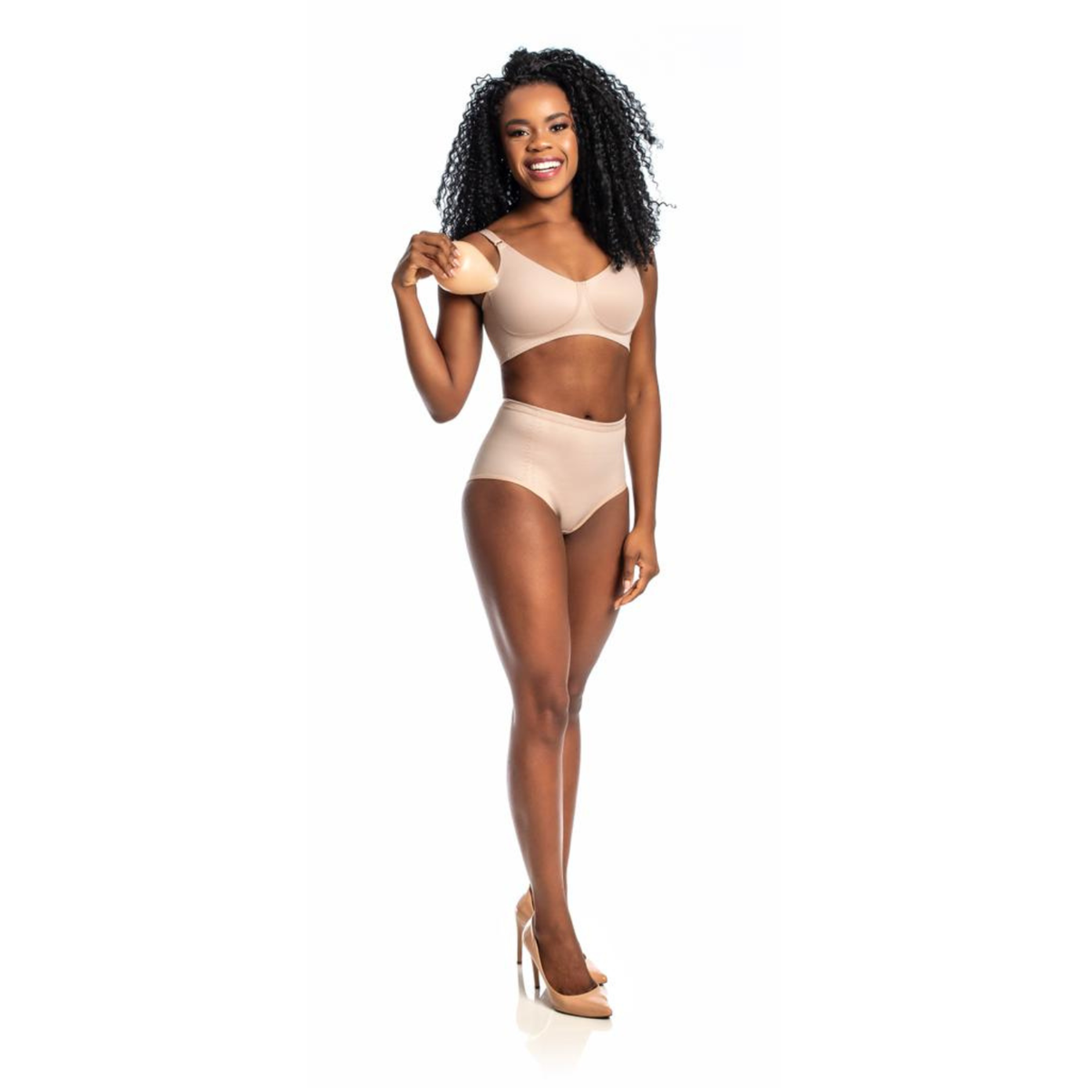 Sutiã Yoga Com Abertura Atrás Com Forro Para Prótese 3013 P