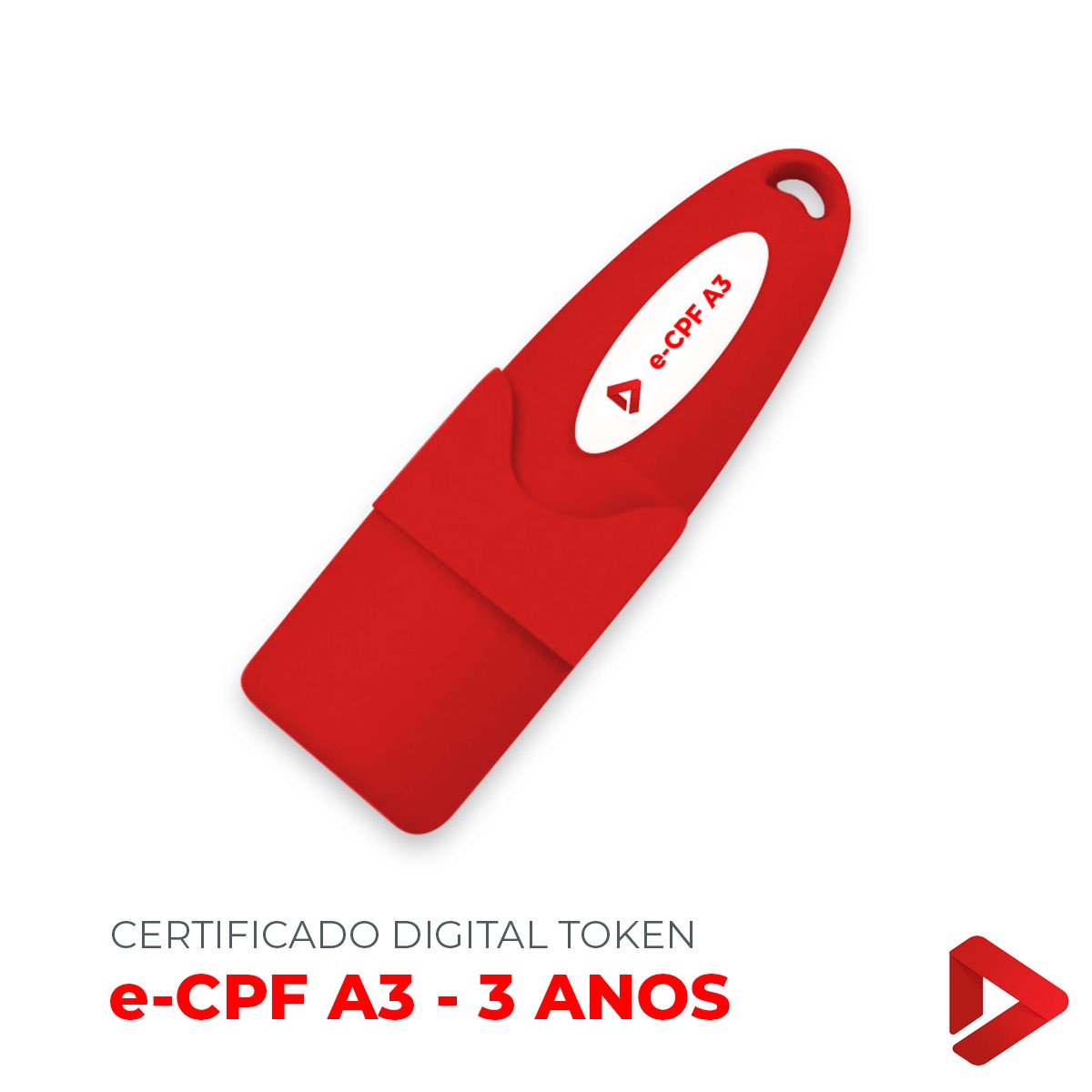 Token - Certificado Digital e-CPF A3 - 3 anos