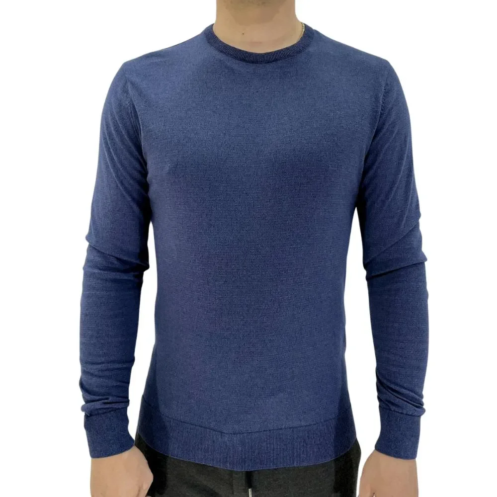 PULOVER MASCULINO ZANATTA DE MALHA GOLA REDONDA