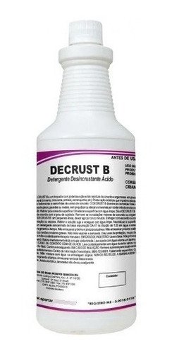 Decrust-b Detergente Desincrustante Ácido Spartan 1l | Kuchar - Loja ...