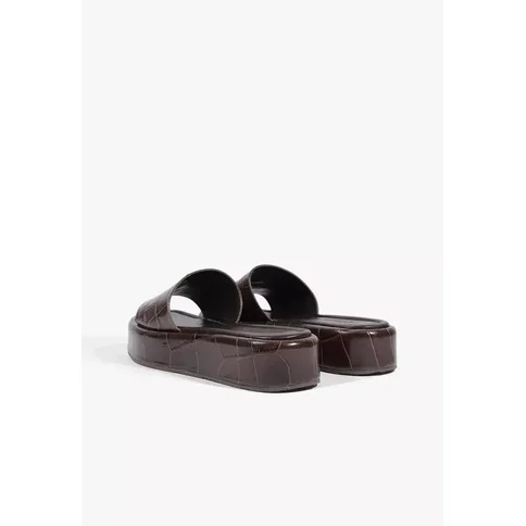 Sandália Mule Schutz Original Couro Legítimo Luxo Conforto | Meire
